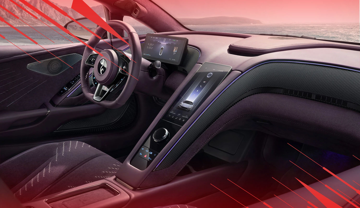 BYD YangWang U9 салон